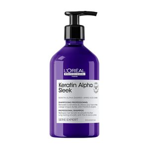 L'Oréal Professionnel Keratin Alpha Sleek Shampooing Professionnel 16.9 Fl Oz / 500 ml - Product Image 1