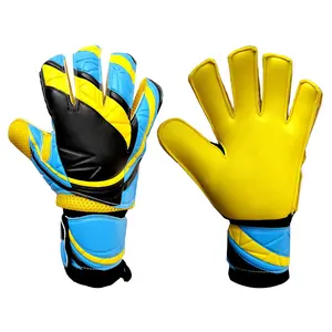 皮革盾专业守门员高品质足球守门员手套定制设计守门员手套