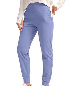 Venta al por mayor Servicio OEM 2025 Nueva Moda Mujer Pantalones Casual Logotipo personalizado Cargo Pantalones de pierna ancha para damas Pantalones Mujeres - Product Image 4