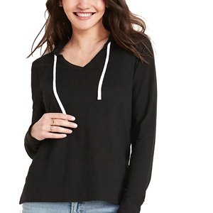 Sweat-shirt à capuche unisexe surdimensionné pour femme, veste de sport zippée, manches longues, coupe ample, en molleton, imprimé, pour l'hiver - Product Image 6