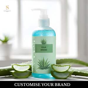 Gel Visage Hydratant et Éclaircissant Bio Végétalien à l'Aloe Vera pour Réduction des Marques d'Acné, Vente en Gros OEM/ODM, Marque Privée, MOQ - Product Image 2