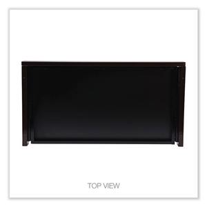 Alera Valencia Serie ALEVA312414MY 24.5 pulgadas. X 15 Pulgadas X 2 en. Organizador de Escritorio con Cajón Central de Madera de Caoba para Uso en Oficina - Product Image 6