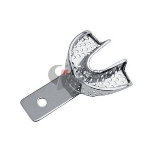 Plateaux d'impression occlusale en acier inoxydable, design perforé en forme de U, autoclavables, pour des empreintes occlusales précises - Product Image 5