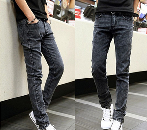 กางเกงยีนส์ขายาวสำหรับผู้ชายดีไซน์คลาสสิกกางเกงผ้านุ่มสบายสไตล์ไฮสตรีทดูดี - Product Image 6