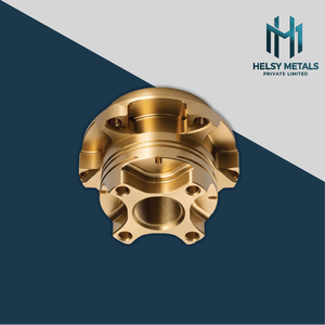 Cuerpo de Válvula de Latón de Precisión VMC, Alta Resistencia, Estructura Multifacial, Acabado de Superficie, Sistemas Mecánicos, Hidráulicos y Neumáticos - Product Image 3