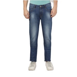 Nouveau design 2026 – Jean homme taille haute uni, épais et écologique, avec logo personnalisé, prix de gros usine, export BD - Product Image 4