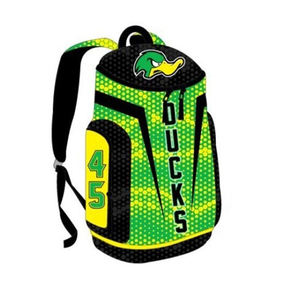 Sac à dos d'équipe personnalisé par sublimation, fermeture éclair souple, sac de sport, sac de voyage scolaire, logo imprimé personnalisé, Cordura durable, SBP-0083 - Product Image 3