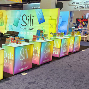 20x30 chân di động <span class=keywords><strong>Pop</strong></span> Up triển lãm thương mại gian hàng triển lãm gian hàng trưng bày mô-đun thiết kế gian hàng triển lãm với quầy - Product Image 4