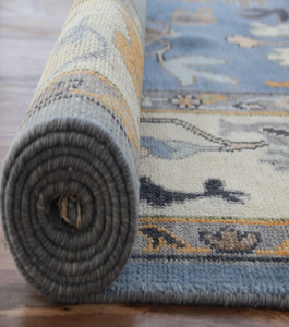 Alfombra de lana para interiores de calidad superior, alfombra antideslizante de estilo moderno con diseño Floral Vintage Oushak para decoración del hogar, suelo de sala de estar - Product Image 2