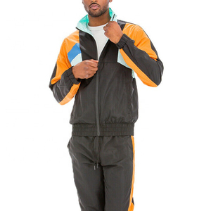 ชุดวอร์มเข้ารูปสำหรับผู้ชายชุดออกกำลังกายมีซิปใส่สบายชุดวอร์มแฟชั่นขายดี - Product Image 3