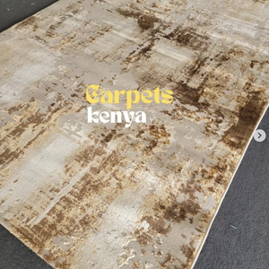 Alfombras Turcas Modernas de Polipropileno Tejidas a Máquina, Alfombras de Yute de Alta Calidad Resistentes a las Manchas, de Pelo Alto, Abstractas, para Dormitorio y Hogar - Product Image 1