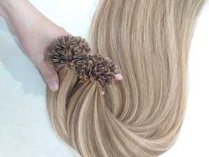 Superventas 2025 100% Extensiones de cabello Remy virgen vietnamita Doble dibujado Queratina Punta plana Cutícula completa con precio al por mayor - Product Image 5