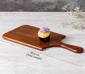 Handcrafted Wooden <b>Cake</b> <b>Stand</b> Holder-Premium Serving Accessory for Beautifully Displaying <b>Cakes</b> Pastries & Cupcakes - Product Image 1