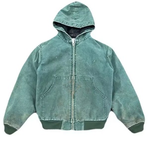 Sweat à capuche unisexe vintage délavé à l'acide personnalisé, respirant, 100% coton, mode d'hiver, sweat à capuche OEM - Product Image 1