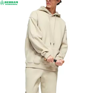 <b>Thermal</b> Winter Best <b>Top</b> Selling 2026 Low Price Men's 100% Cotton Pullover Hoodie Streetwear Heavy 450GSM Oversized Thick - Product Image 4