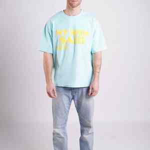 <b>Men</b> Puff Print Oversized Tee High Quality Custom T <b>Shirts</b> Cotton Custom 3 D Puff Print T <b>Shirt</b> For <b>Men</b> - Product Image 4