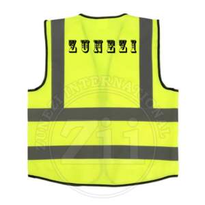 Poche cargo réfléchissant ANSI classe 2 gilet de sécurité en polyester imperméable haute visibilité équipement de travail d'hiver bon marché - Product Image 4