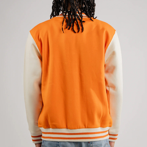 OEM/ODM de alta calidad de los hombres personalizados Chenille bordado Varsity chaqueta Venta caliente al por mayor de béisbol estilo Varsity chaqueta - Product Image 5
