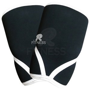 RC Fitness Wear - Rodilleras de Compresión Transpirables y Ligeras Unisex para Levantamiento de Pesas, Neopreno de 7 mm, Protección Profesional contra el Dolor - Product Image 2