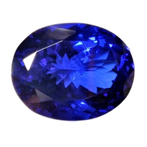 Tanzanite pierre ovale naturelle à facettes coupe bleue pierre précieuse bijoux à bricoler soi-même utiliser des pierres précieuses en vrac de qualité supérieure Tanzanite bleu foncé OEM - Product Image 5