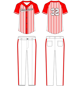 Maillot de baseball universel personnalisé Maillot de softball vierge à manches courtes bon marché avec broderie par sublimation Fabrication en gros - Product Image 3