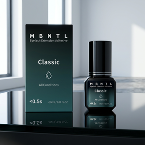 กาวต่อขนตา MBNTL ผลิตในเกาหลี ชนิดน้ำ-สต็อกในคลังสินค้า-0.5s HQ ปราศจากการทดลองกับสัตว์ มังสวิรัติ กันน้ำ ติดทนนาน 8 สัปดาห์ - Product Image 1
