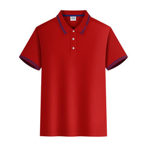 Design personnalisé propre marque hommes pour polo à séchage rapide à manches courtes coton polyester T-Shirt motif solide - Product Image 6