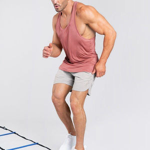 Camiseta sin Mangas para Hombre, Ropa Deportiva, Transpirable, Suave, Mejor Precio de Venta, Camisetas sin Mangas para Hombre con Logotipo Personalizado - Product Image 3