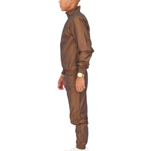 Ensemble coupe-vent d'entraînement en plein air, veste et pantalon de style tactique pour hommes, tissu ripstop respirant, couleur personnalisée, taille, commande en gros - Product Image 5