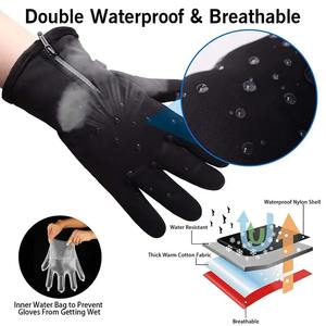 Haute qualité Durable pas cher taux hiver neige gants de cyclisme chaud hommes coupe-vent imperméable pour gants de Ski meilleure qualité - Product Image 5