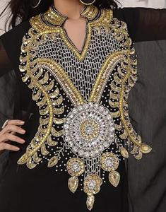 ชุดเดรสยาวแบบมุสลิมสไตล์โมร็อกโก ดูไบ แบบเรียบง่าย ประดับลูกปัดด้วยมือ ยาวคลุมเท้า เป็นมิตรกับสิ่งแวดล้อม เหมาะสำหรับงานแต่งงาน งานปาร์ตี้ หรือใส่ไปเที่ยวชายหาด - Product Image 3