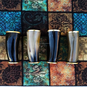 Cuerno para Beber Tallado de 500 ml de Capacidad, Cuerno Vikingo Original Genuino para Beber Cerveza o Hidromiel al Precio Más Bajo - Product Image 3