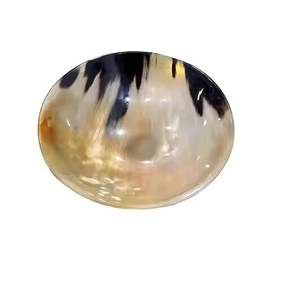 Cuenco de cuerno de búfalo pulido decorativo, artículos de arte artesanal indio, estilo de Animal náutico clásico para uso doméstico, disponibles en varios tamaños - Product Image 2