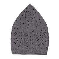 Gorro de Oración Kufi Turco Unisex Musulmán, Topi Taqiyah de Algodón, Gorros Islámicos de Primera Calidad para Adultos, Bordado 3D Personalizable, Casual