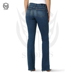Prix de gros Vêtements de mode Pantalons en jean pour femmes Matériel de haute qualité Pantalons en jean de qualité supérieure pour femmes. - Product Image 5
