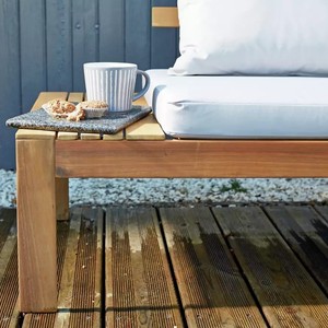 Argos Home ensemble de canapé d'angle en bois 6 places - Product Image 4