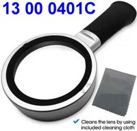 Lupa Rectangular de Mano ITA Tools 10X con 12 Luces LED SMD (Blanco/Amarillo/Blanco+Amarillo) 28D Dioptrías ABS/Acrílico