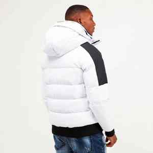 <b>Men</b> Bubble Puffer <b>Jacket</b> Winter Stand Collar Polyester Cotton Casual Plus Size Streetwear - Product Image 6