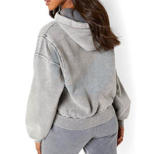 Derniers modèles de sweats à capuche pour femmes avec logo à l'avant Vêtements décontractés à capuche pour l'hiver - Product Image 3
