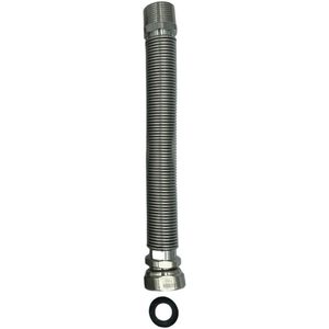 Manguera Flexible de Acero Inoxidable HM para Calentador de Agua MF 1/2", Alta Presión, Longitudes Extensibles de 130-420 mm, Diseño Industrial - Product Image 2