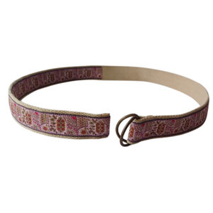 2025 KVR Unisexe Double D Anneau Nylon Web Ceinture Réglable Solide Jacquard Ceinture - Product Image 1