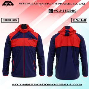 Veste de pluie en polyester 100% de haute qualité pour hommes, vêtements de sport d'hiver lavables avec manches longues - Product Image 5