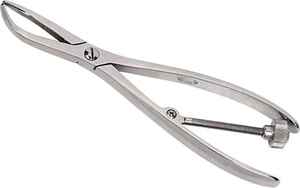 เครื่องมือแพทย์สำหรับสัตว์ คีมฝังรากเทียมกระดูกและข้อ สแตนเลสแบบวงกลม ใช้ลดกระดูก ได้รับการรับรองมาตรฐาน CE ระดับ I MOL - Product Image 5