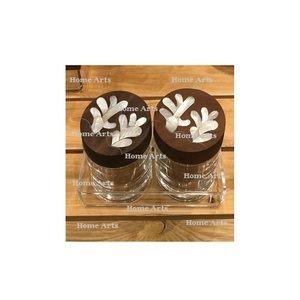 Caja de dulces de acrílico transparente con tapa de fregona y bandeja martillada de acero inoxidable Caja de dulces de último diseño para los más vendidos - Product Image 2