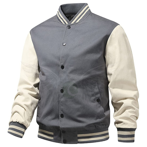 OEM Service <b>Men</b> Winter <b>Jacket</b> Custom Logo Canvas Fabric High Quality Slim Fit Breathable & Quick Dry in Cheap Price - Product Image 1