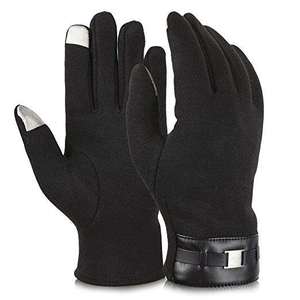 Vente en gros de nouveaux gants d'hiver personnalisés à la mode pour hommes et femmes gants de conduite de sport en plein air avec cuir chaud pour la course à pied et le cyclisme - Product Image 4