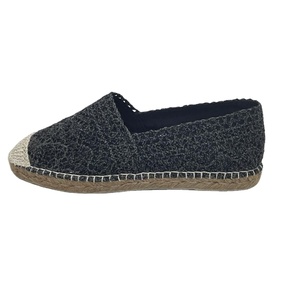 Alpargata de tela de encaje de ganchillo, alpargata con bajo nivel de pedido, tendencia de moda única de alta calidad, diseño y tamaño personalizados, 2023 - Product Image 1