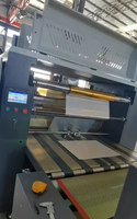 Máquina Automática de Impressão em Serigrafia para Capas de Livros, Embalagens de Papel, Sacolas, Envernizamento UV e Estampagem a Frio