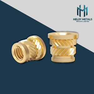 น็อตเกลียวทองเหลืองกลึงด้วยเครื่อง CNC ทนทาน ป้องกันการหมุน สำหรับการประกอบพลาสติกด้วยการอัดด้วยคลื่นอัลตราโซนิกและการยึดด้วยความร้อน - Product Image 5