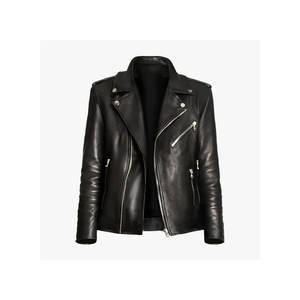 Veste en cuir de haute qualité pour hommes, Design à la mode, veste en cuir de moto pour hommes - Product Image 2